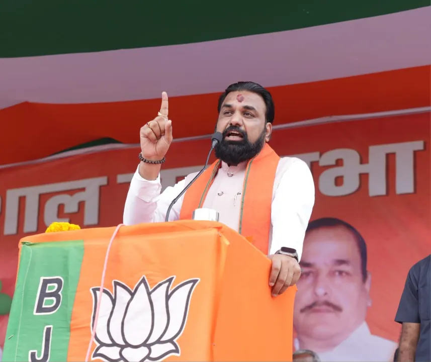  Samrat Choudhary in a Rally (file pic) Photograph: (credit : @samrat4bjp) 