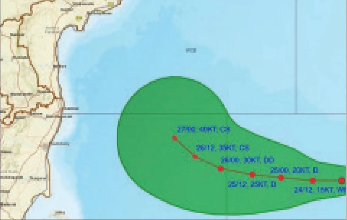  Cyclone 'Montha': ଆସୁଛି ବାତ୍ୟା ‘ମୋନ୍ଥା’: ୨୭ରେ ବାତ୍ୟା ସୃଷ୍ଟି, ୨୮ ବା ୨୯ରେ ସ୍ଥଳଭାଗ ଛୁଇଁବ