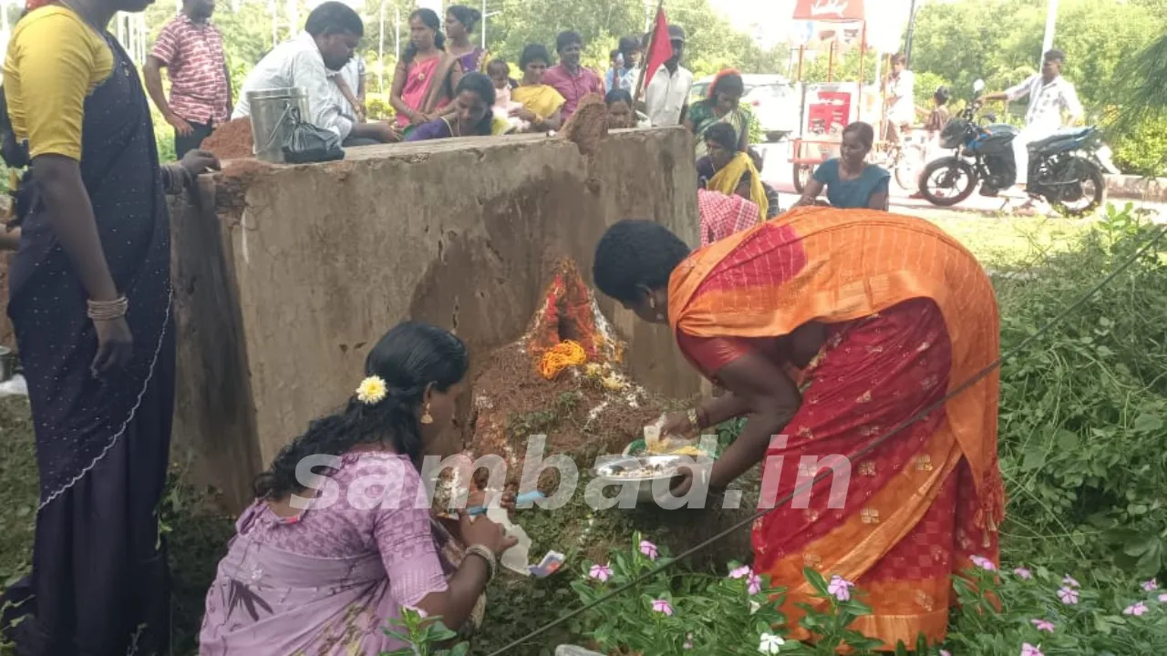  Telugu community celebrates Nagachaturthi in Konark. Photograph: (sambad.in) 