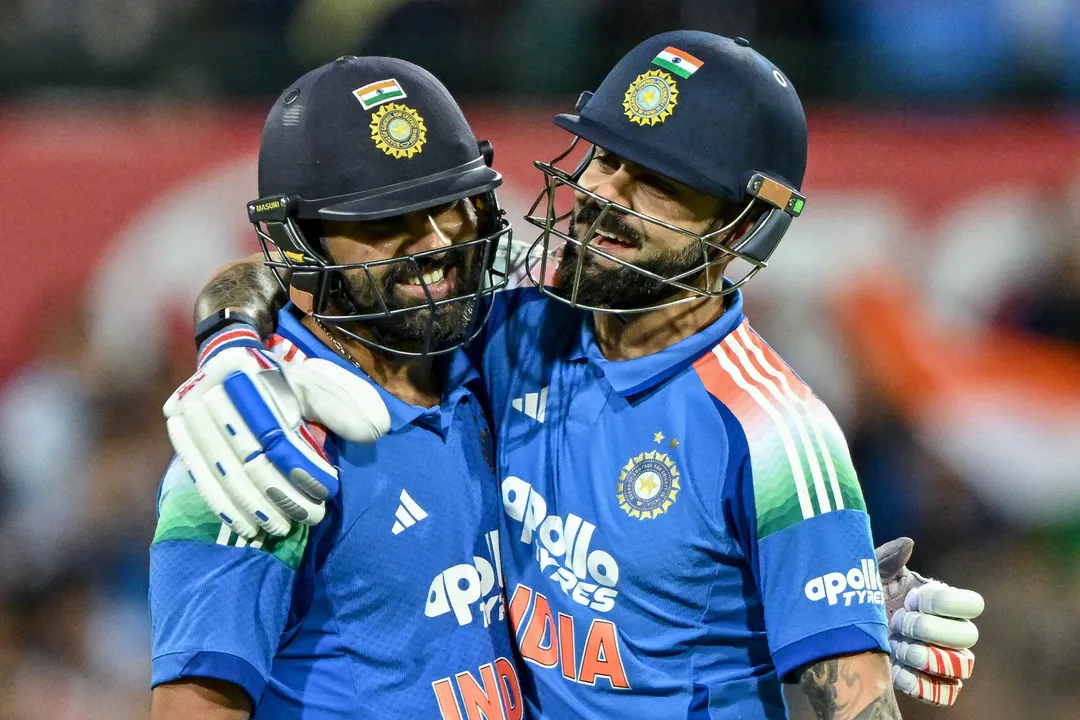  Rohit Sharma and Virat Kohli Photograph: (BCCI) 