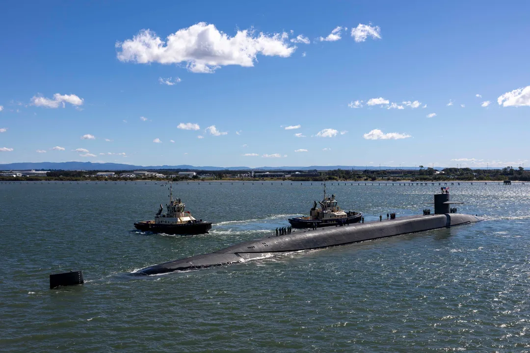  US Navy Submarine (File) Photograph: (credit : US Navy) 