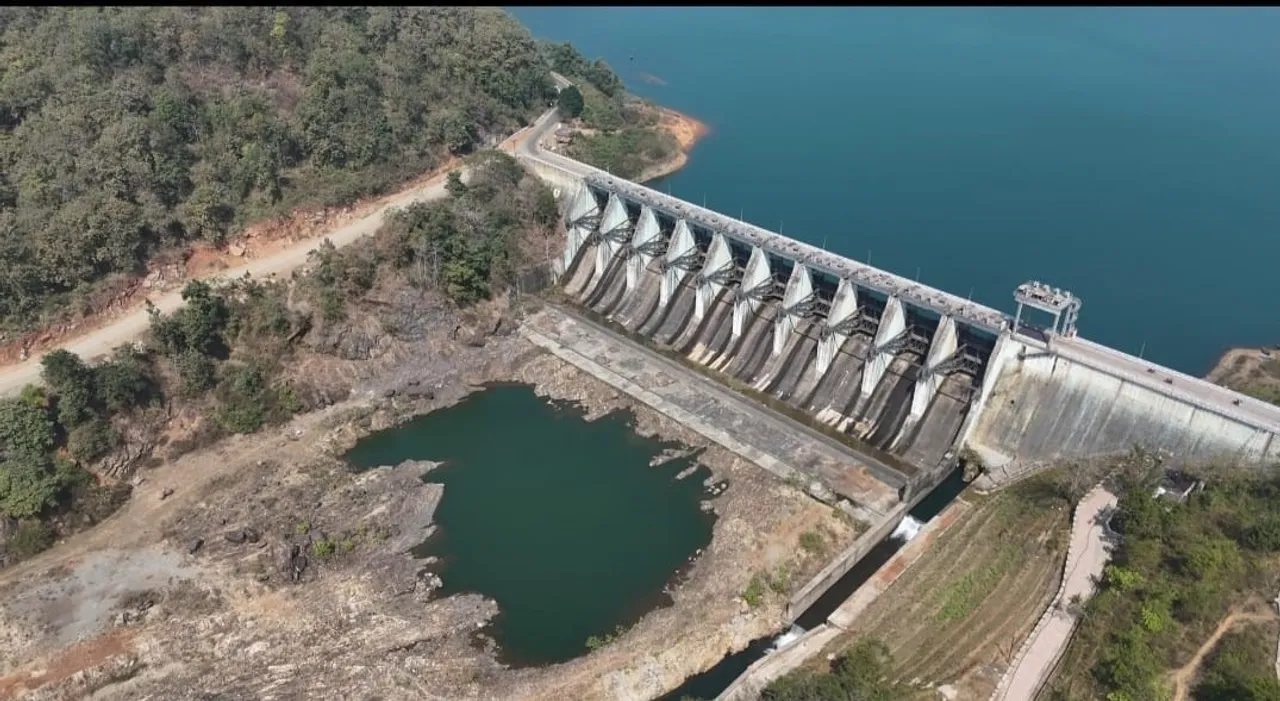  Balimela dam of Malkangiri. Photograph: (sambad.in) 