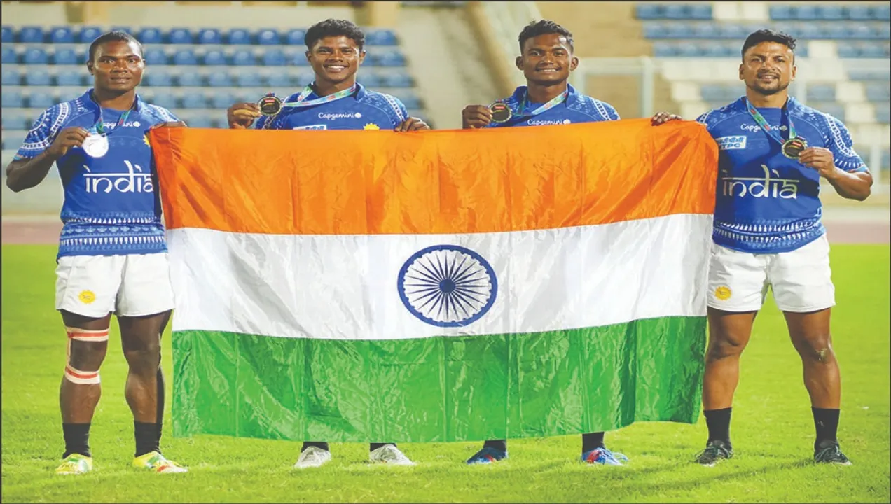  Asian Rugby: ଏସୀୟ ରଗ୍‌ବି: ଭାରତ ଉପବିଜେତା