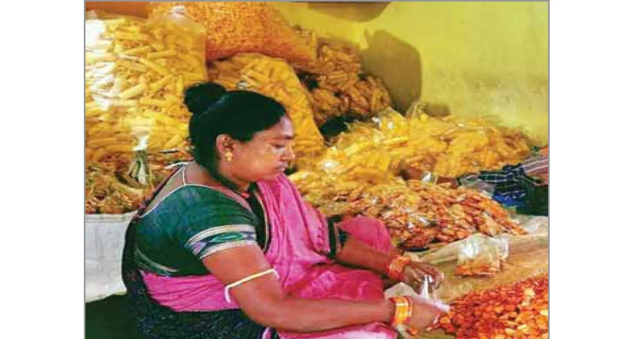  ପ୍ରମିଳାଙ୍କୁ ପରିଚୟ ଦେଇଛି ନମ୍‌କିନ୍‌ ବ୍ୟବସାୟ