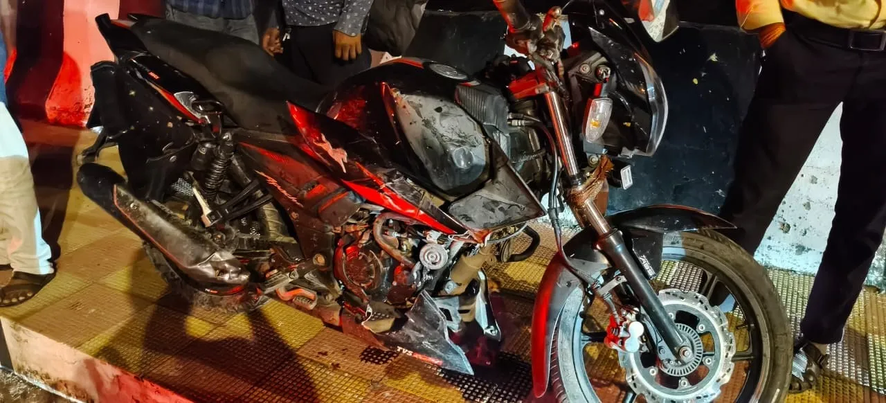  Hit and run in Sambalpur as two dead on Thursday. Photograph: (sambad.in) 