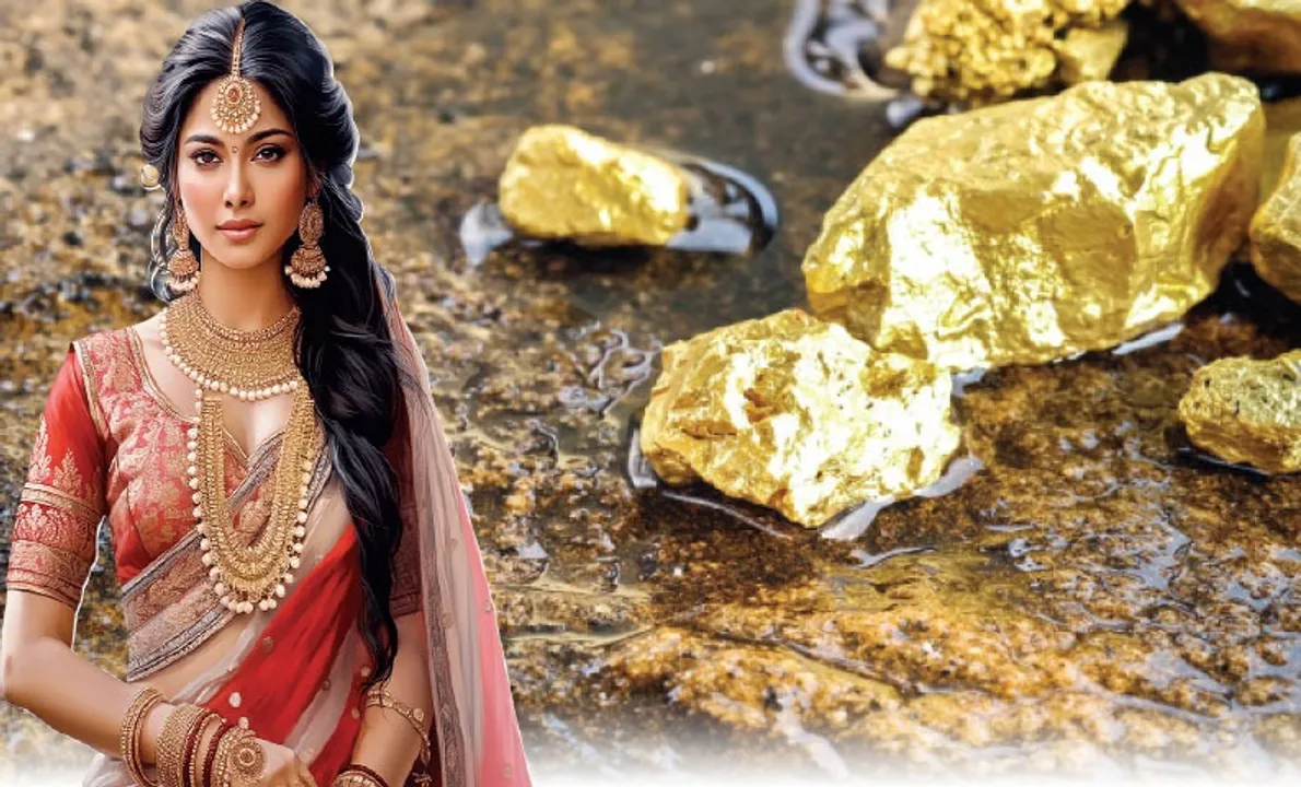  Gold in gold: ସୁନାରେ ସୁନା