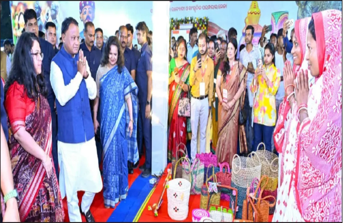  ‘ସୁଭଦ୍ରା ଶକ୍ତିମେଳା’ ଉଦ୍‌ଘାଟିତ: ନଭେମ୍ୱର ୧ ରୁ ୧୨ ତାରିଖ ପର୍ଯ୍ୟନ୍ତ ଚାଲିବ, ୩୦୦ ମହିଳା ସ୍ୱୟଂ ସହାୟକ ଗୋଷ୍ଠୀ ସାମିଲ