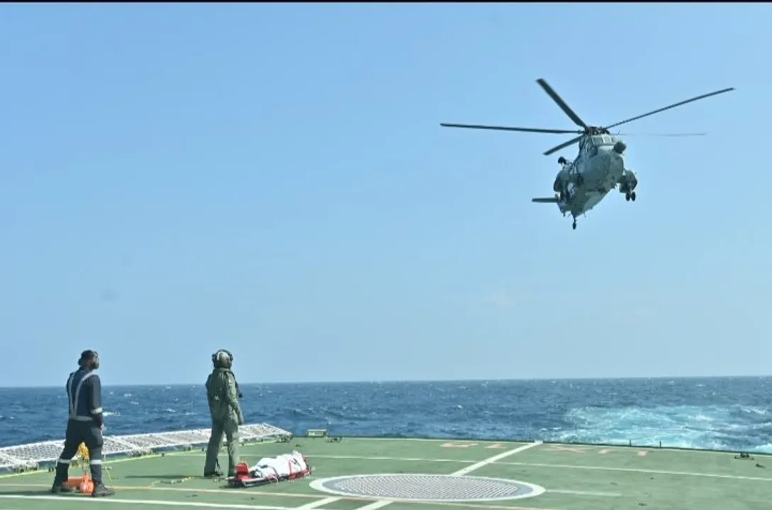  operation Trisul Photograph: (@IN_WNC) 