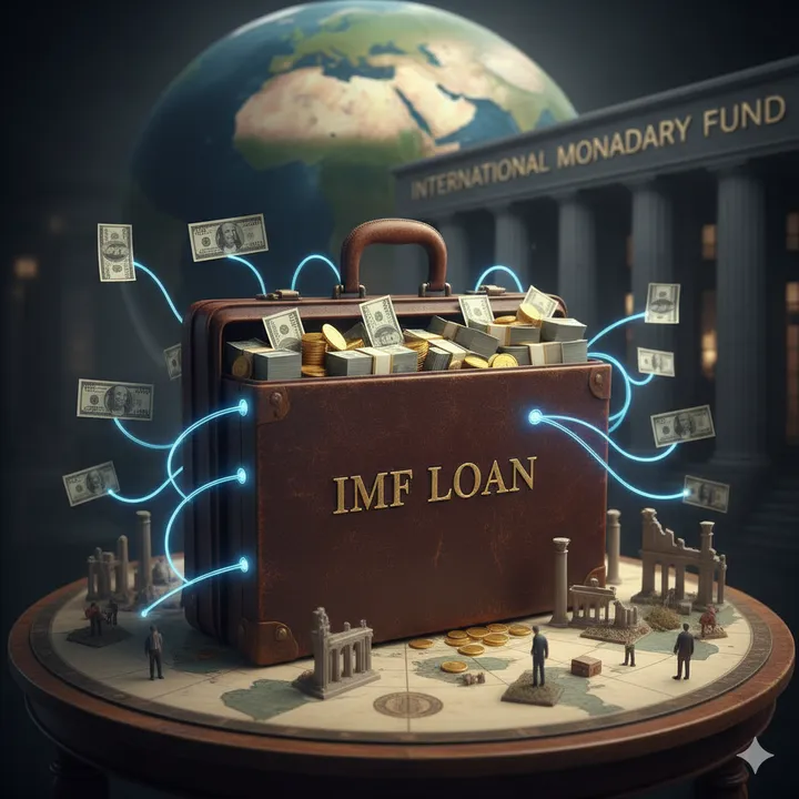  world debt is rising Photograph: (AI Image) 