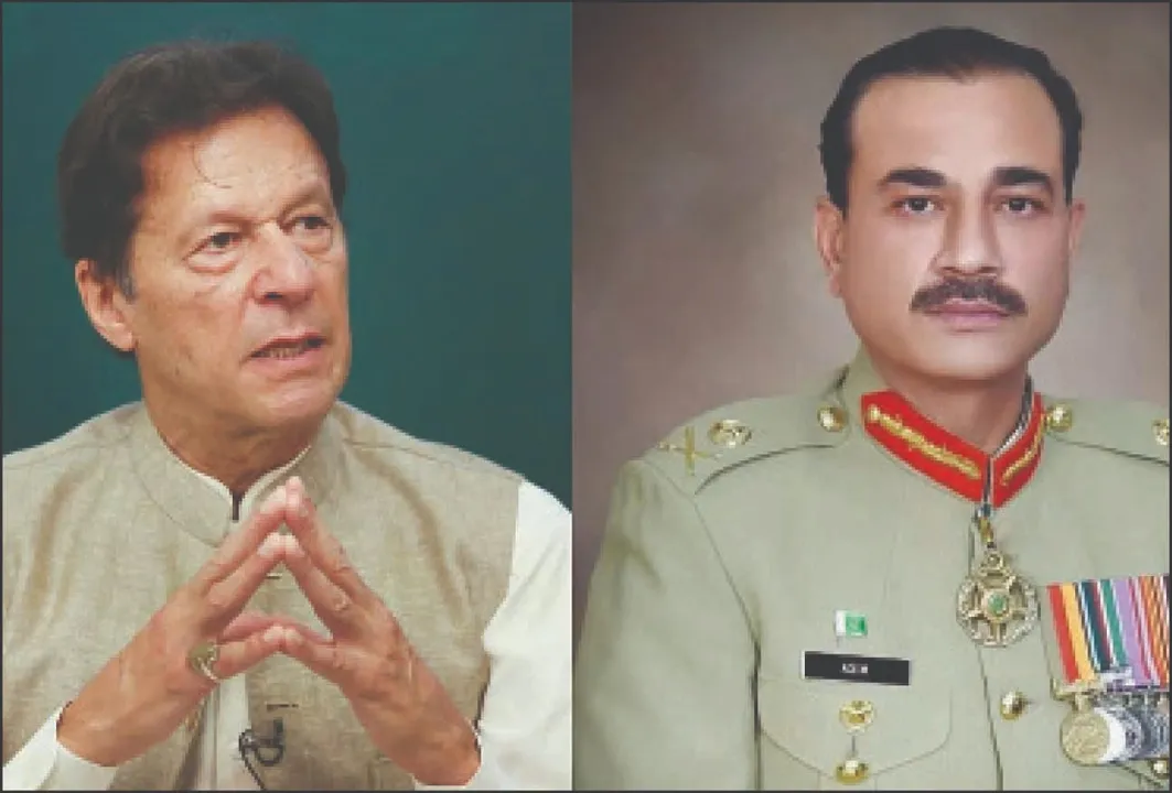  Imran roars against: ପାକ୍‌ ସେନାମୁଖ୍ୟ ଅସୀମ ମୁନିରଙ୍କ ବିରୋଧରେ ଗର୍ଜିଲେ ଇମ୍ରାନ