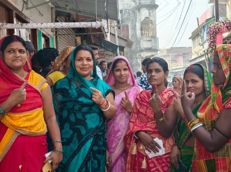  bihar poll campaign ends Photograph: (ECI) 