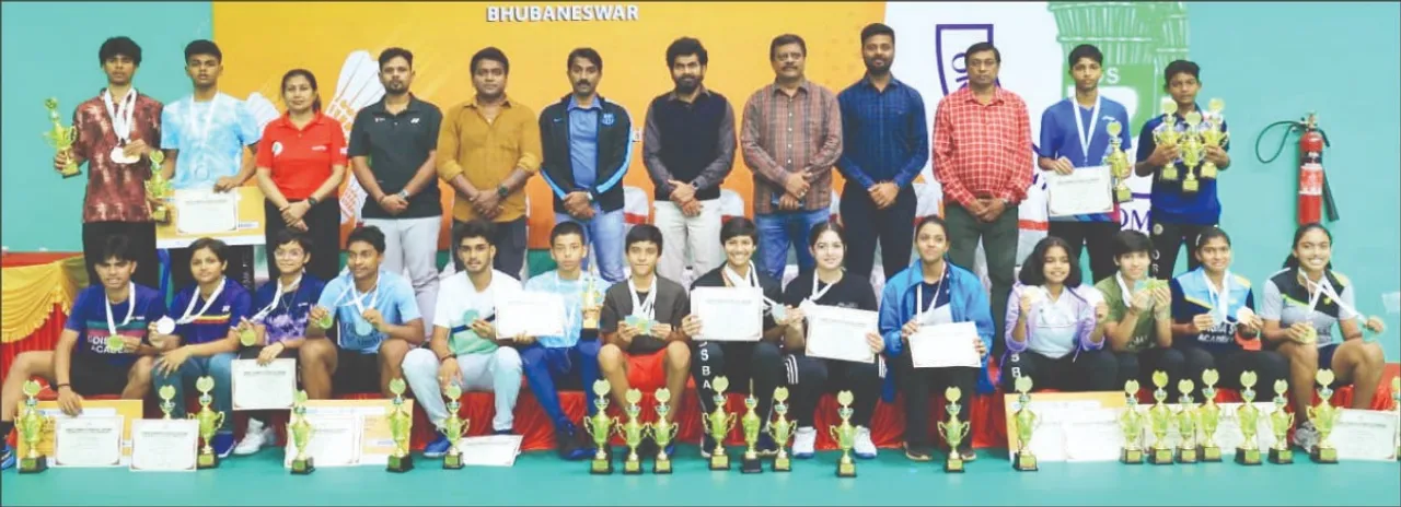  State Sub-Junior Badminton: ରାଜ୍ୟ ଉପକନିଷ୍ଠ ବ୍ୟାଡ୍‌ମିଣ୍ଟନ୍‌: ହର୍ଷିତଙ୍କୁ ତ୍ରିମୁକୁଟ, ନିମିଷା, ସୌମ୍ୟଜିତଙ୍କୁ ଦ୍ବିମୁକୁଟ