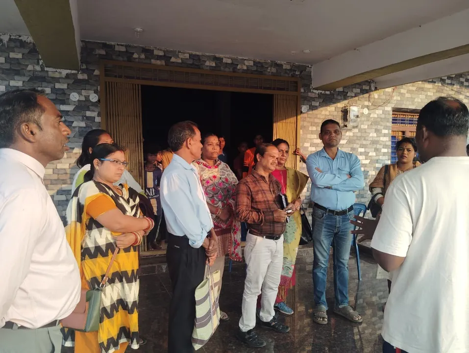  10 years school student dead in Nabarangpur. Photograph: (sambad.in) 