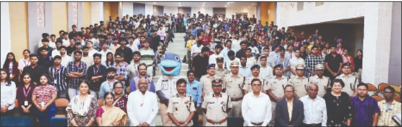  Cyber ​​Crime Awareness: ସିଭି ରମଣ ଗ୍ଲୋବାଲ୍ ୟୁନିଭର୍ସିଟିରେ ସାଇବର୍‌ ଅପରାଧ ସଚେତନତା