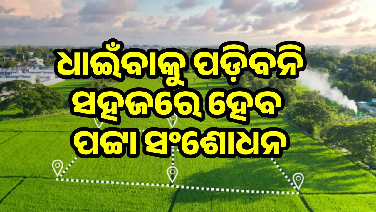  Land record correction Photograph: (Sambad.in) 