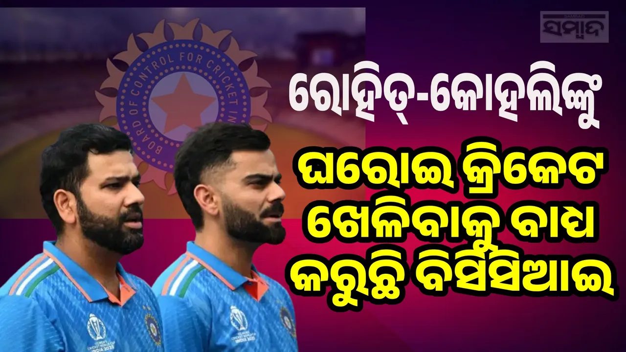  BCCI Warn Rohit-Kohli Photograph: (sambad.in) 