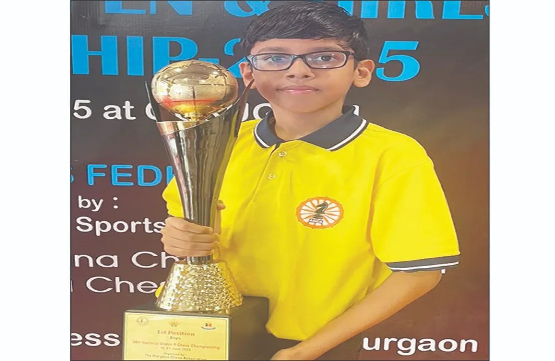  Odisha Chess Pride Festival: ଓଡ଼ିଶା ଚେସ୍‌ରେ ଗୌରବ ପର୍ବ: ସାତ୍ତ୍ବିକ ସର୍ବକନିଷ୍ଠ କ୍ୟାଣ୍ଡିଡେଟ୍ ମାଷ୍ଟର୍