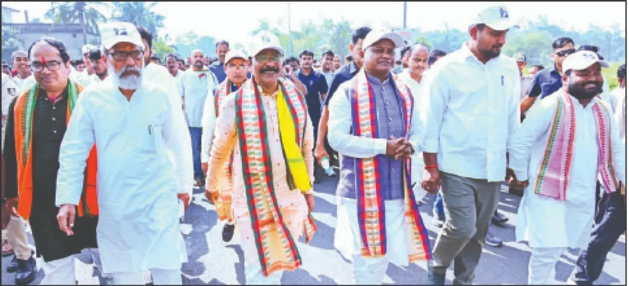  Nilagiri: ନୀଳଗିରିରୁ ଆରମ୍ଭ ହେଲା ରାଜ୍ୟସ୍ତରୀୟ ଏକତା ପଦଯାତ୍ରା; ସାମୂହିକ ପ୍ରତିଶ୍ରୁତିର ନିଦର୍ଶନ: ମୁଖ୍ୟମନ୍ତ୍ରୀ