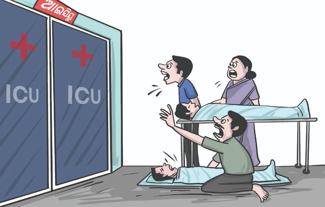  ICU: ଅସ୍ତବ୍ୟସ୍ତ କରୁଛି ଆଇସିୟୁ ଚିନ୍ତା: ଅଧରାତିରେ ରୋଗୀ କଲବଲ