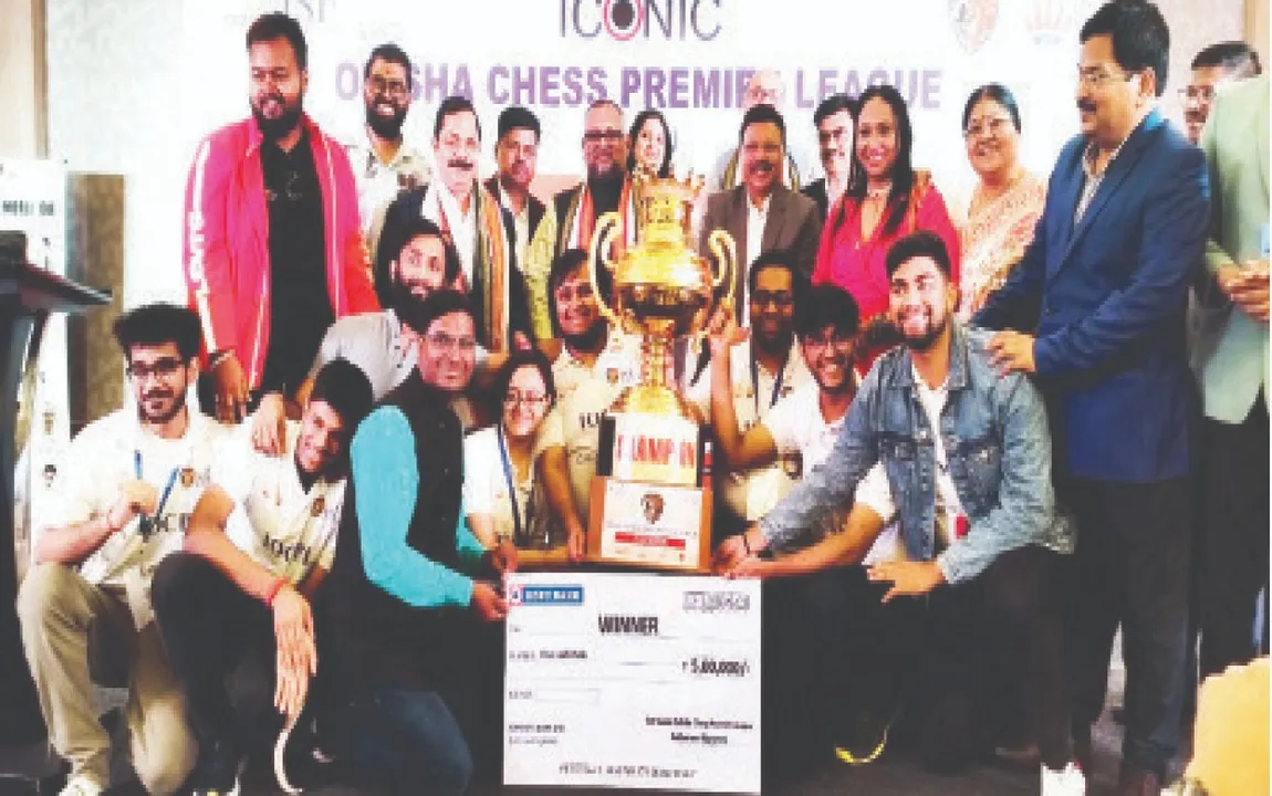  Iconic Odisha Chess Premier League: ଆଇକନିକ୍ ଓଡ଼ିଶା ଚେସ୍ ପ୍ରିମିୟର ଲିଗ୍: ଗୋଲକୋଣ୍ଡା ଗାର୍ଡିଏନ୍ସ ବିଜେତା
