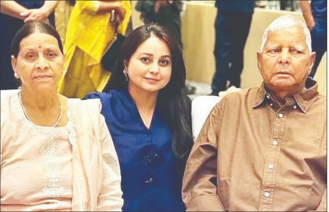  Rohini acharya: ଜଣେ ମା’ ଅପମାନିତ ହୋଇଛନ୍ତି: ରୋହିଣୀ