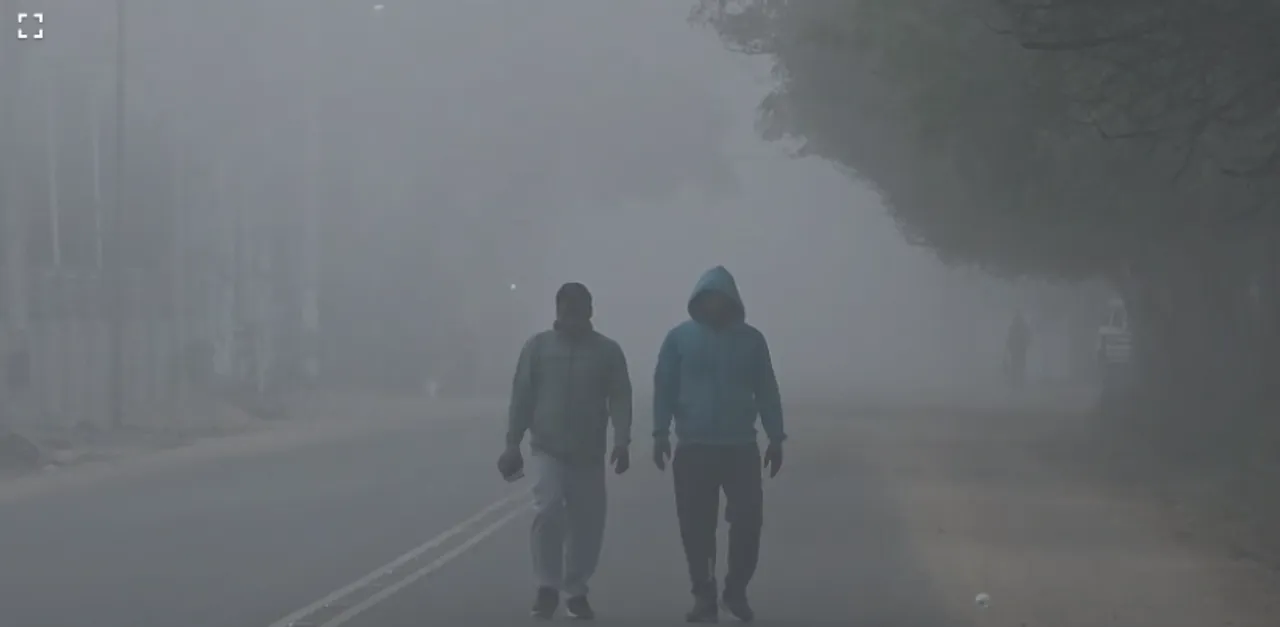  cold wave at bonai Photograph: (Sambad.in) 