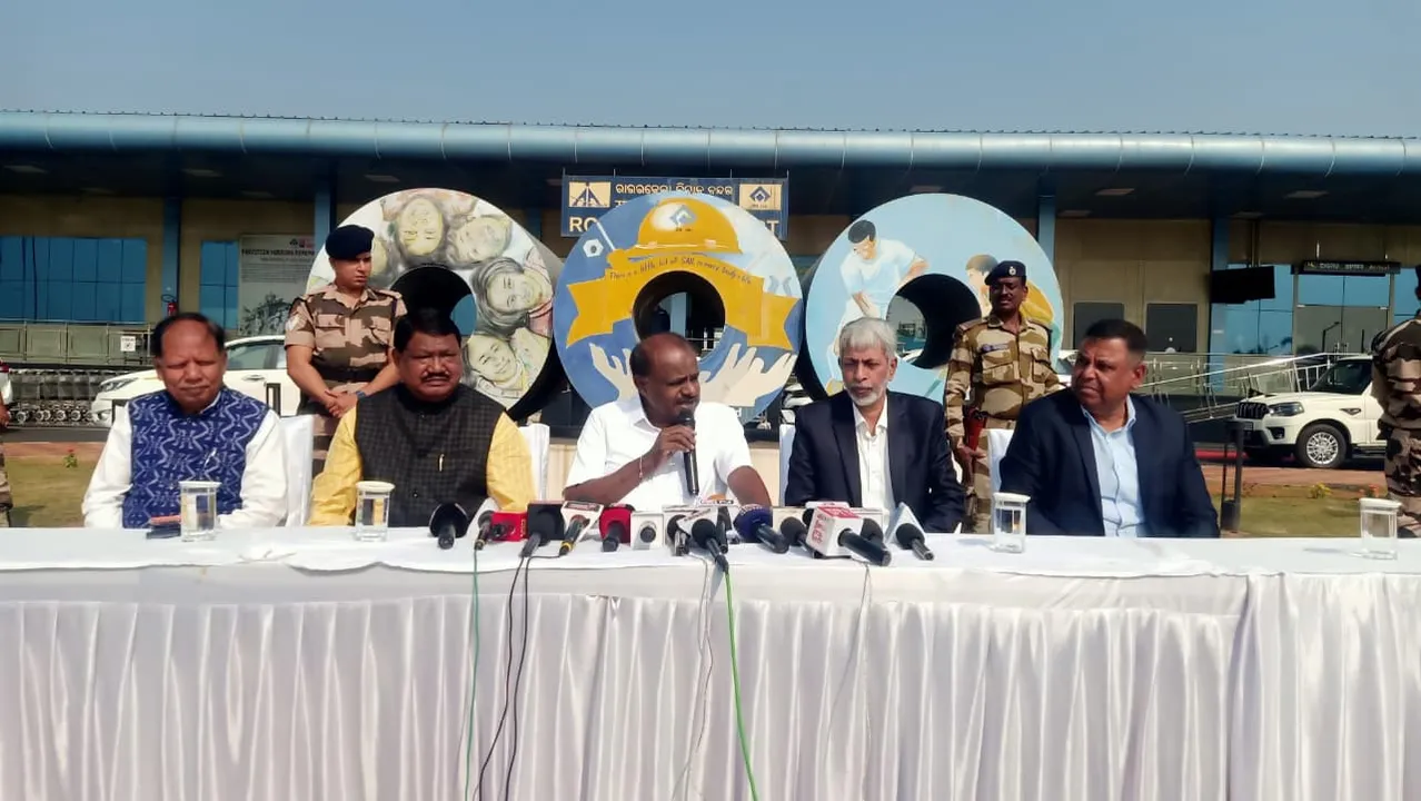  statement of union-steel-minister-on extension of rsp Photograph: (Sambad.in) 