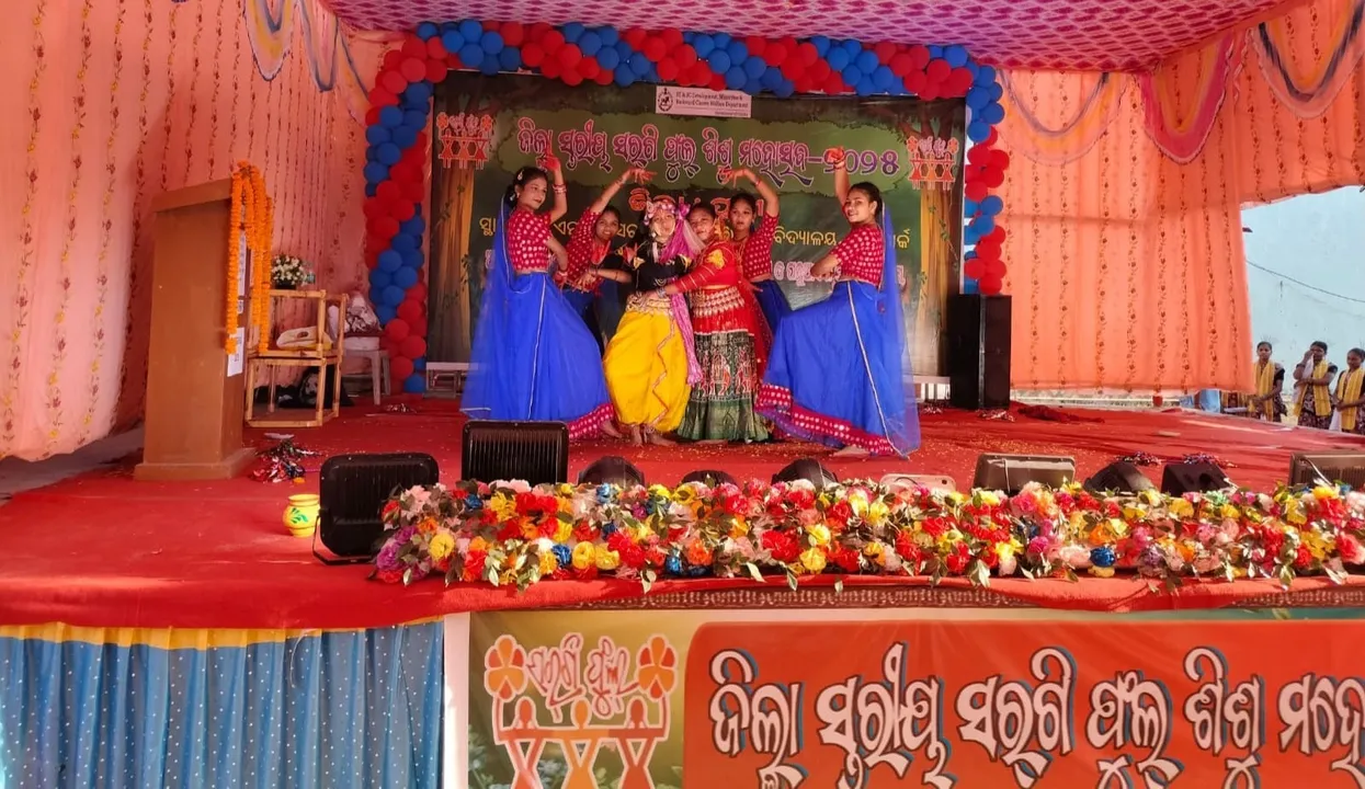  Sargiful programme organised in Konark. Photograph: (sambad.in) 