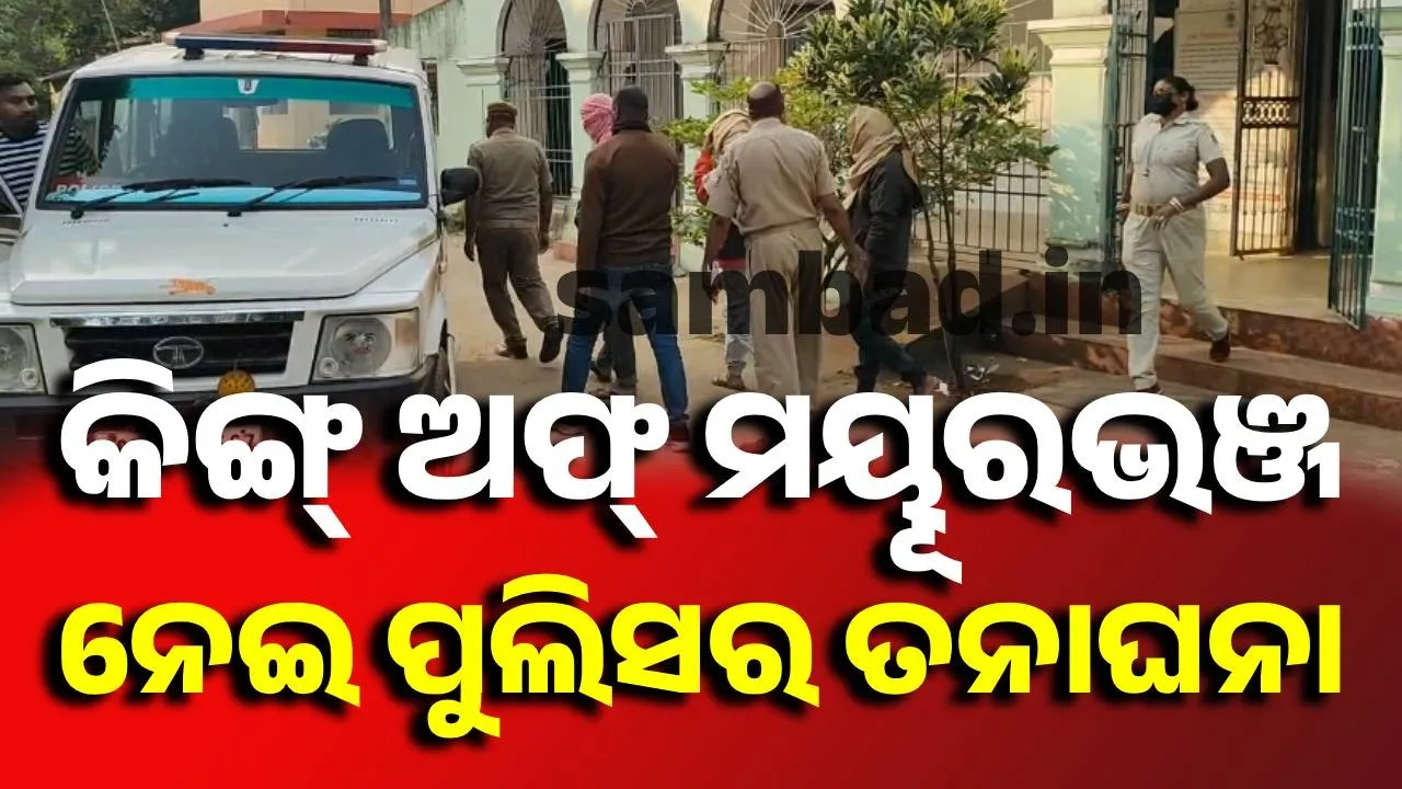  Sand smuggling in Baisinga. Photograph: (sambad.in) 