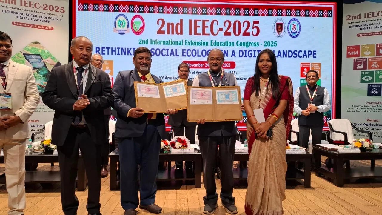  CUO Signs MoU with Society of Extension Education to Boost Research. Photograph: (sambad.in) 