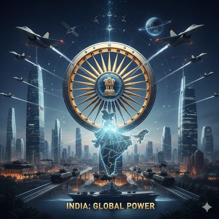  India named as Major Power Photograph: (AI Generated) 