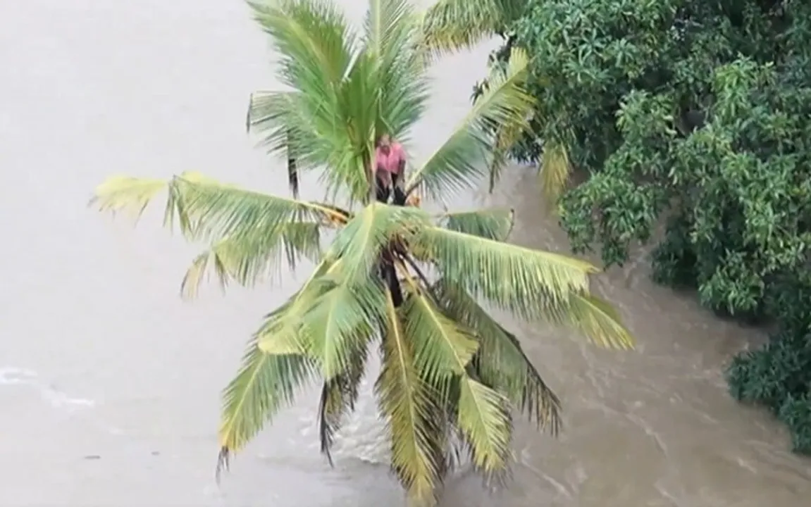  Floods-Anuradhapura Photograph: (srilanka Airforce) 