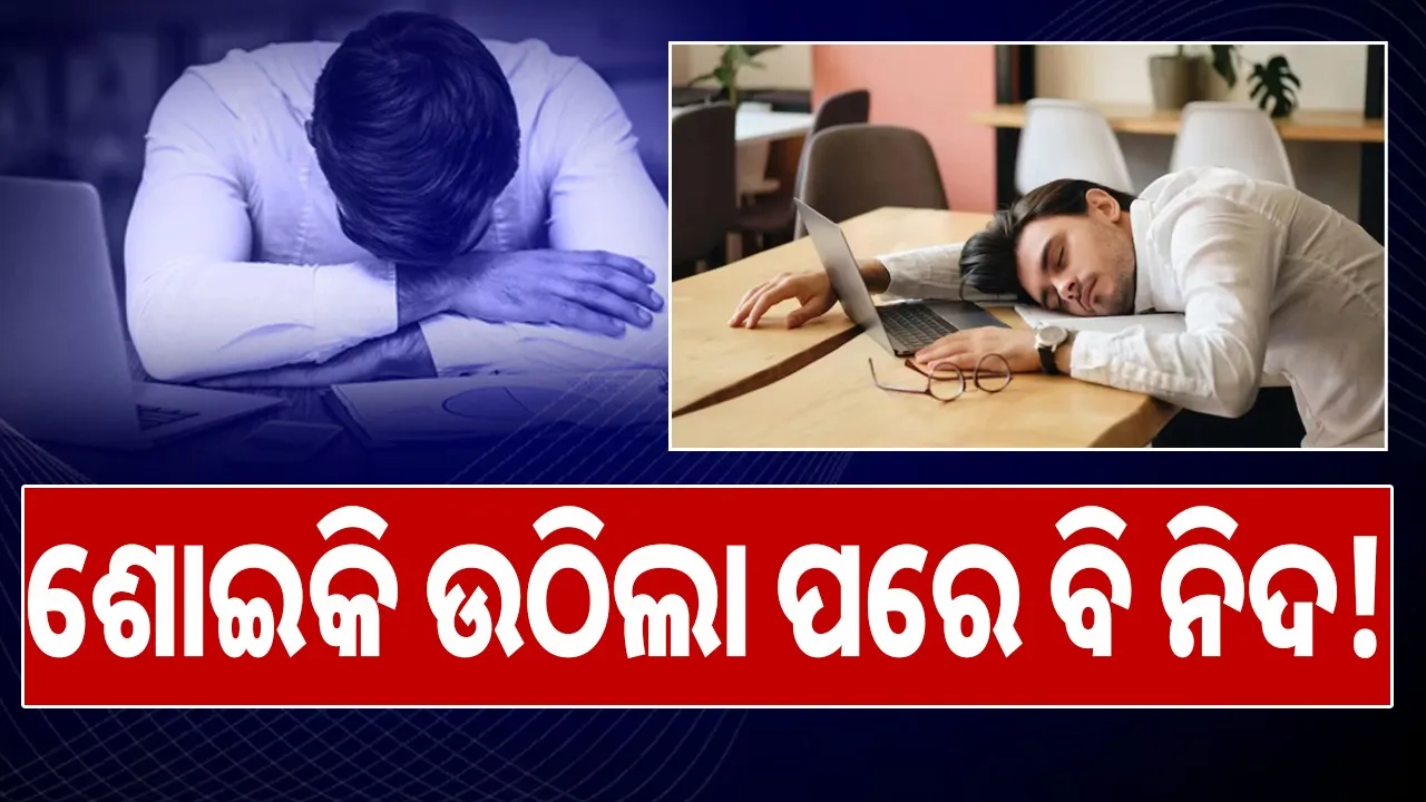  problem with idiopathic hypersomnia: Feeling sleepy even after waking up Photograph: (sambad.in) 