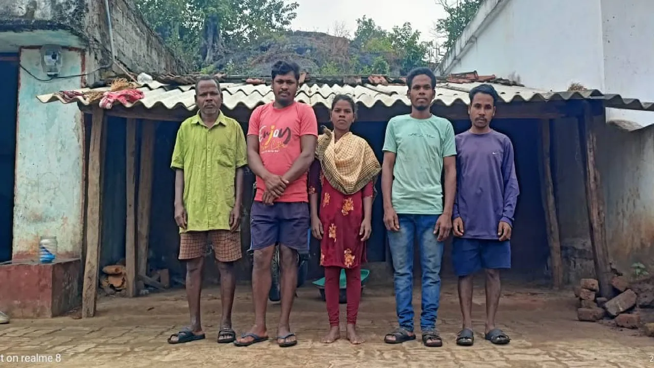  Missing return home Photograph: (sambad.in) 