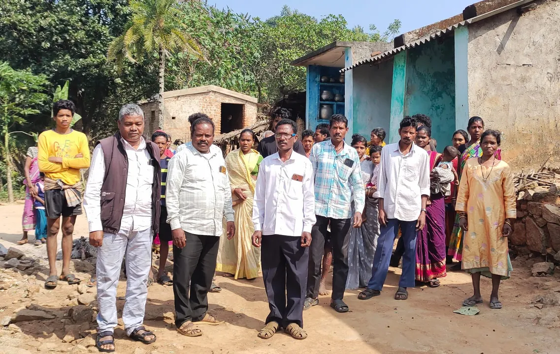  Problems Of Udaling Village Gajapati Photograph: (sambad.in) 