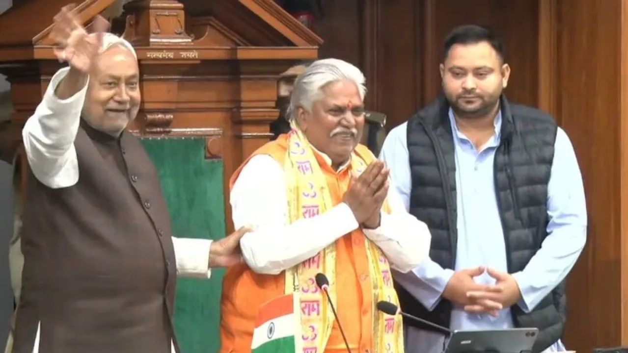  New Speaker Bihar assembly Photograph: (Photo-social media) 