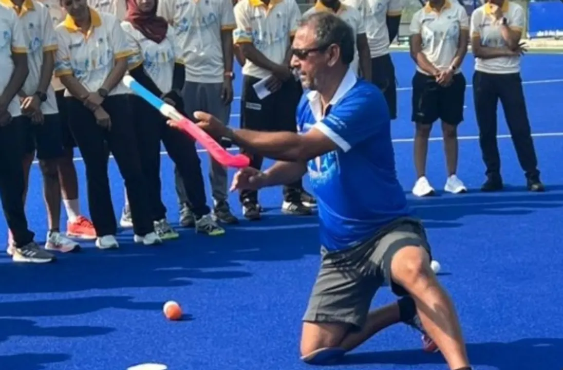  Hockey team India coach Harendra Singh suddenly resigns. Photograph: (sambad.in) 