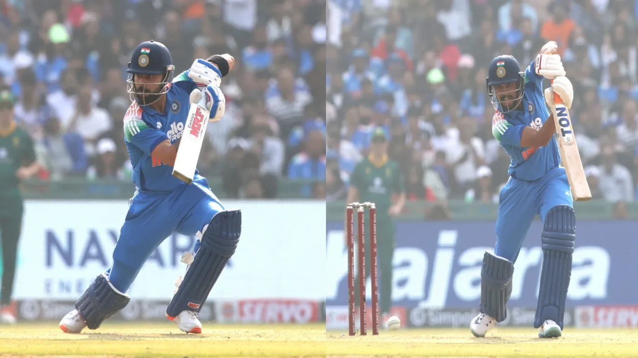  Virat-Ruturaj"s batting: Both batsmen scored centuries 