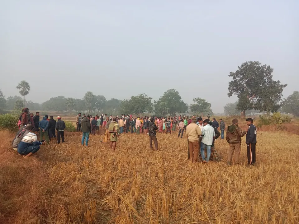  old man dies by attack of elephant at riamal Photograph: (sambad.in) 