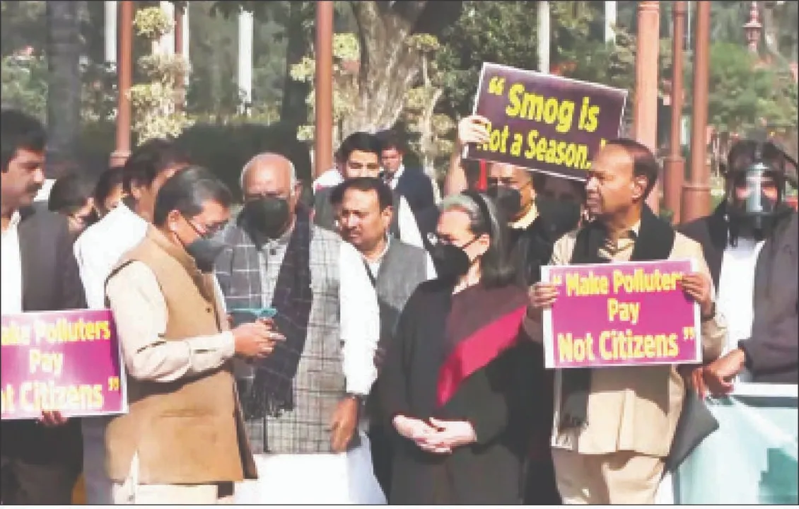  Pollution issue: ବାୟୁ ପ୍ରଦୂଷଣ ପ୍ରସଙ୍ଗ ବିରୋଧୀ ଦଳଙ୍କ ଜୋର୍‌ଦାର ପ୍ରତିବାଦ