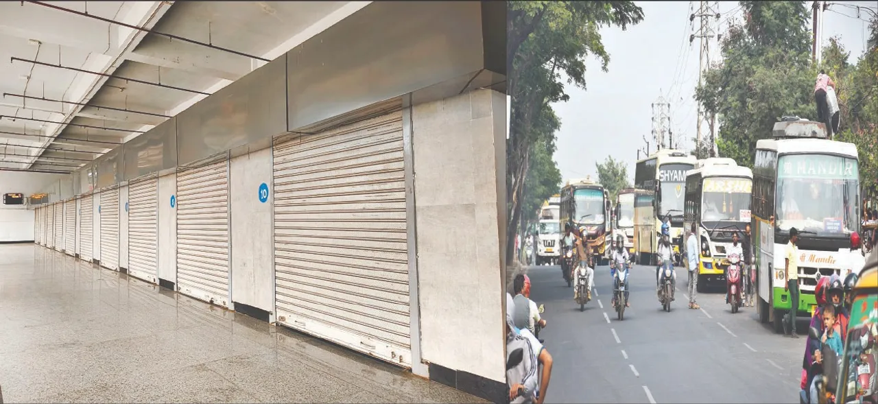  Babasaheb Bhimrao Ambedkar Bus Terminal: ବାବାସାହେବ ଭୀମ୍ ରାଓ ଆମ୍ବେଦକର ବସ୍ ଟର୍ମିନାଲ: ୧୦ରୁ ଖୋଲିବ ୧୧୨ ଦୋକାନ