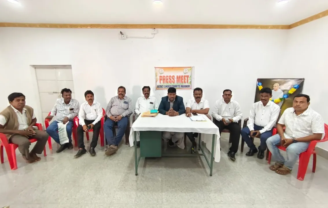  Press meet in Malkangiri Photograph: (sambad.in) 