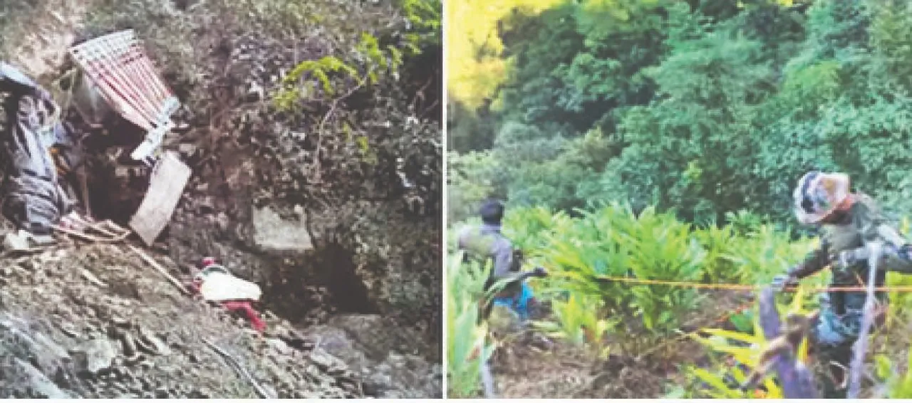  Truck falls: ଗଭୀର ଖାଇକୁ ଖସିଲା ଟ୍ରକ୍: ୨୨ ମୃତ