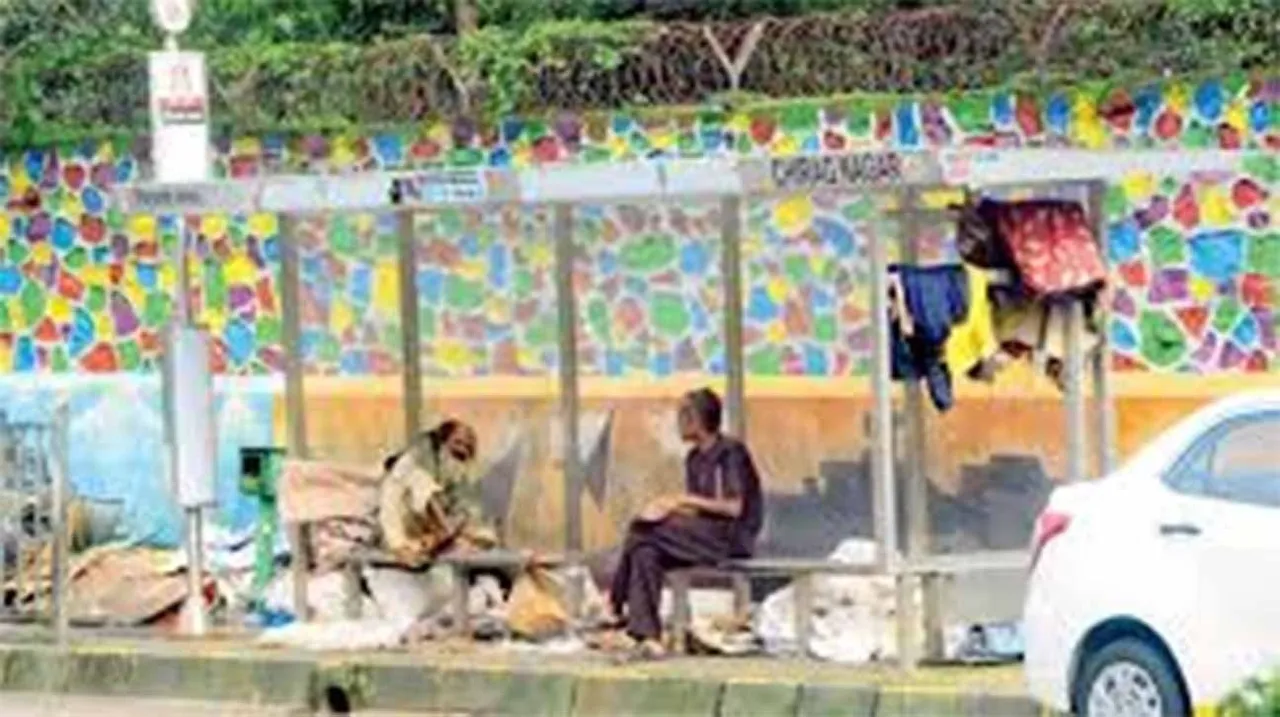  ‌BMC shelters: ଶୀତରାତିରେ ନିରାଶ୍ରୟଙ୍କ ସାହା ଫୁଟ୍‌ପାଥ୍‌ ଭଡ଼ାରେ ଲାଗୁଛି ବିଏମ୍‌ସି ଆଶ୍ରୟସ୍ଥଳୀ