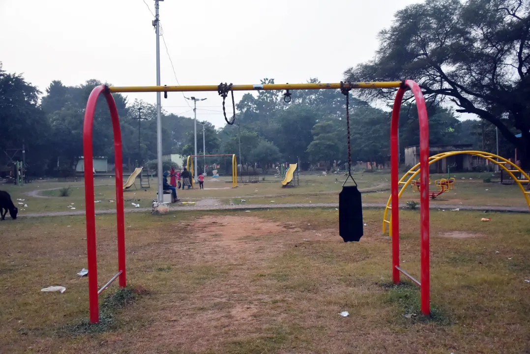  no attraction for rmc park Photograph: (sambad.in) 