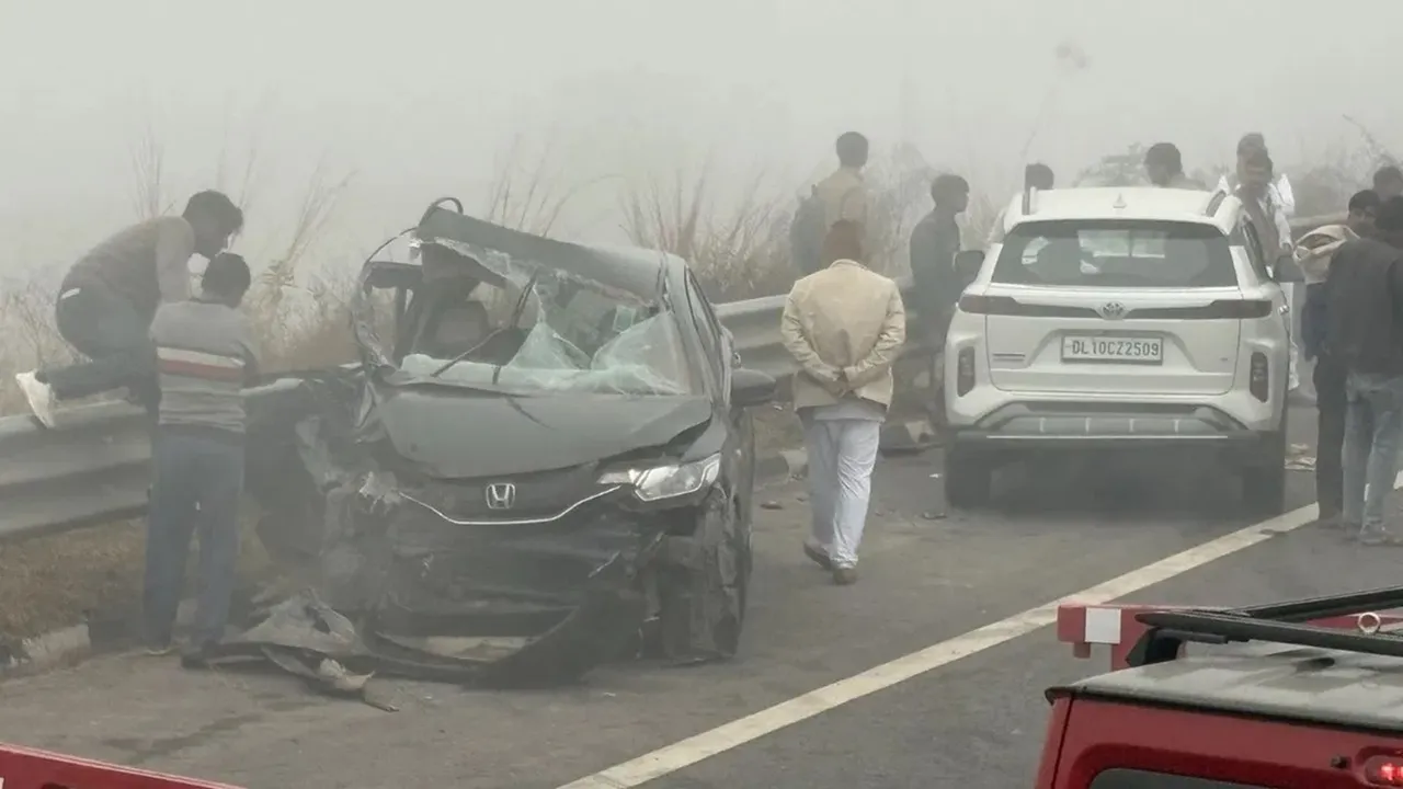  Series Accident In delhi 