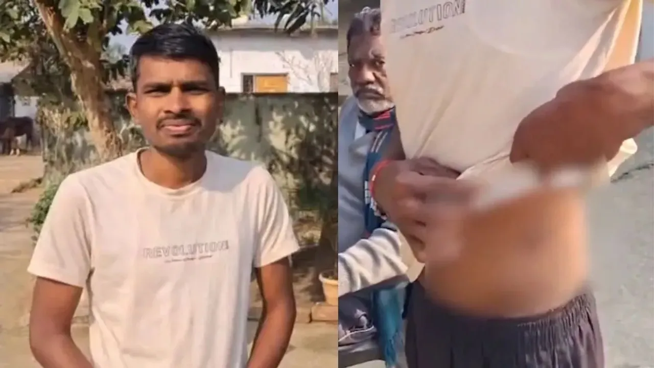  Farmer Torture in Maharastra Photograph: (Photo-Dainik Jagaran) 