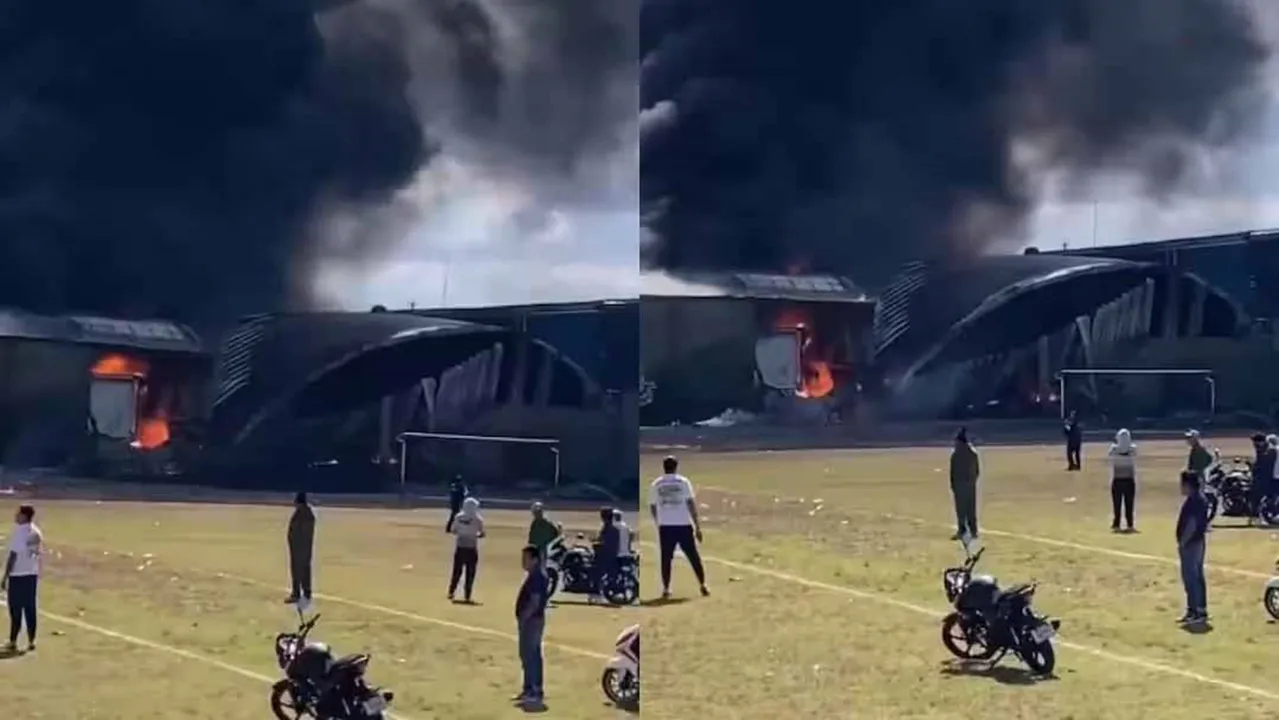  Flight Crash In Mexico Photograph: (Twitter) 