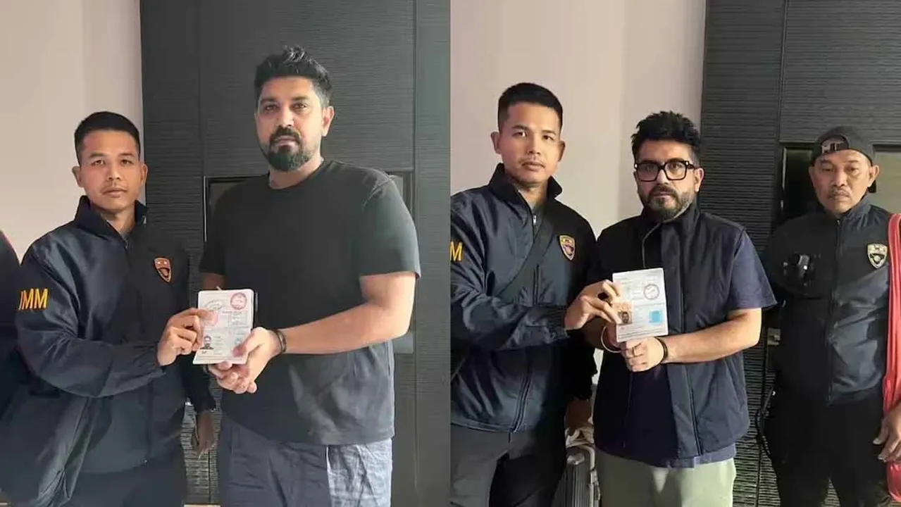  Luthra Brothers Deportation Photograph: (twitter) 