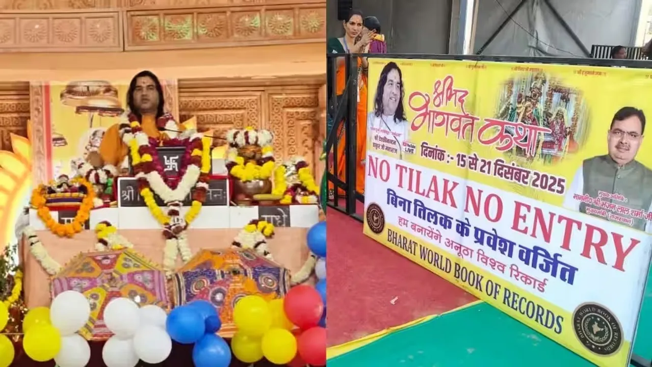  No tilak No entry Photograph: (Photo: social media) 